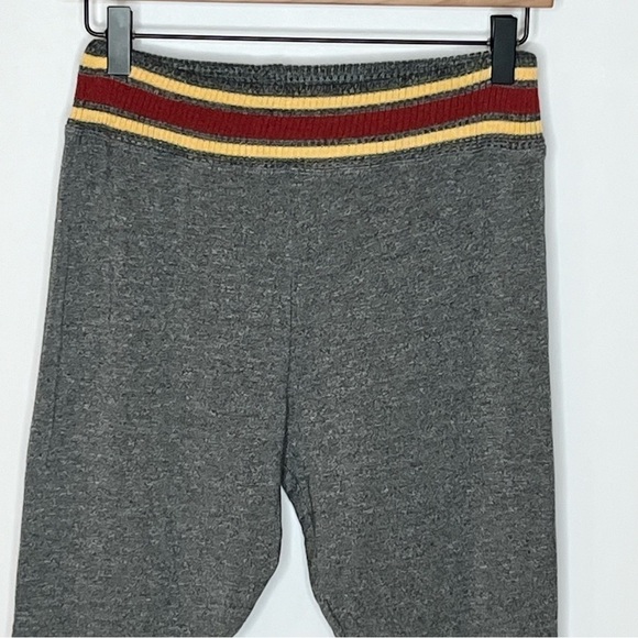 Sundry Stripe Yoga Pant Heather Grey Medium - Picture 4 of 10